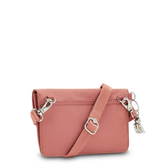 Kipling New Lelio Crossbody Táska Rózsaszín | HU 1207DF